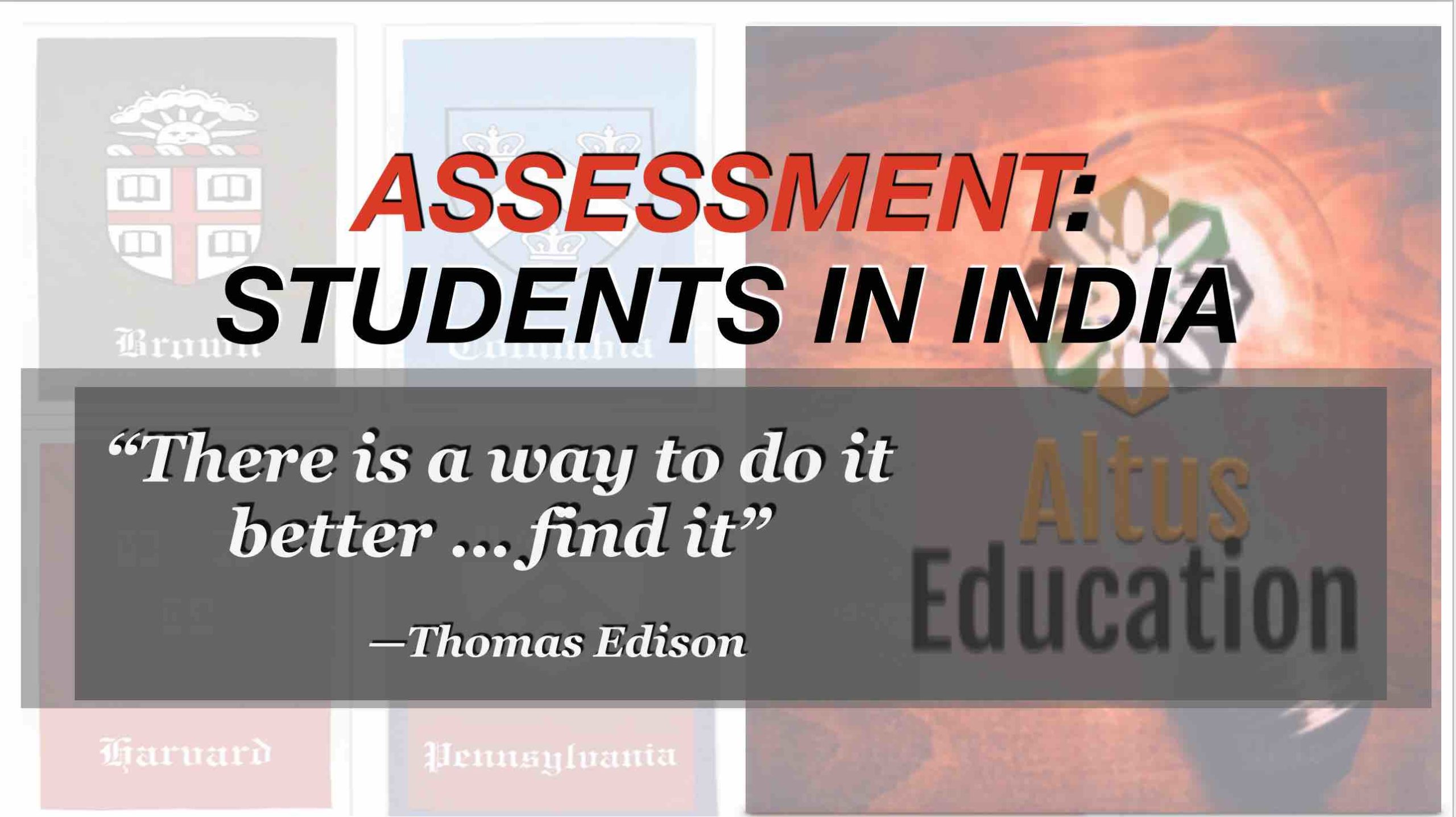 Assessment-India